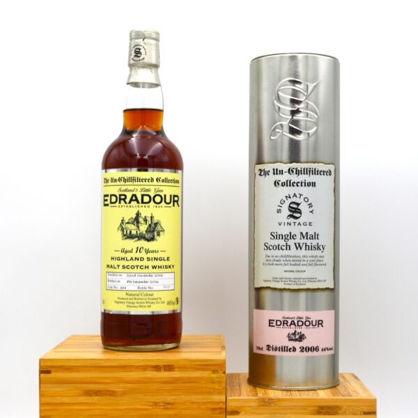 Edradour - 10yo 2006/2016 The Un-Chillfiltered Collection (Signatory Vintage) Cask No.384