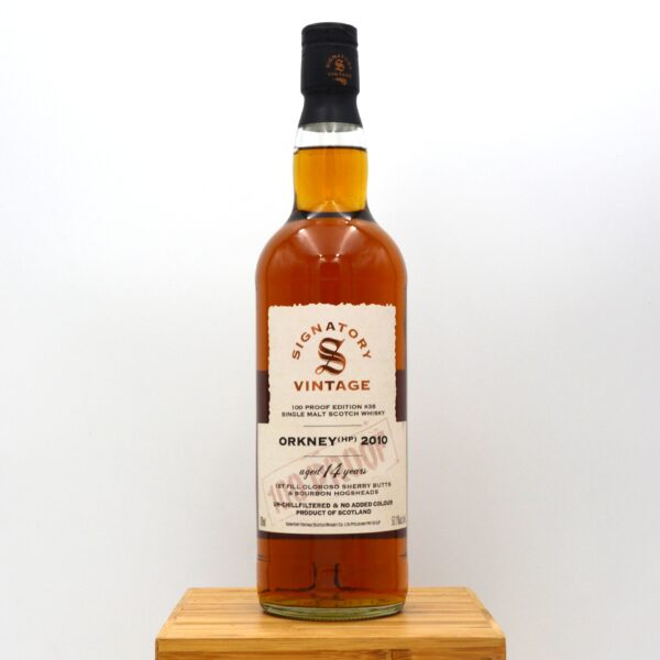 Orkney (HP) 2010 - 100 Proof Edition #38 (Signatory Vintage)