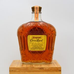 Alternative view of Crown Royal - Fine De Luxe Blended Canadian Whiskey 1974